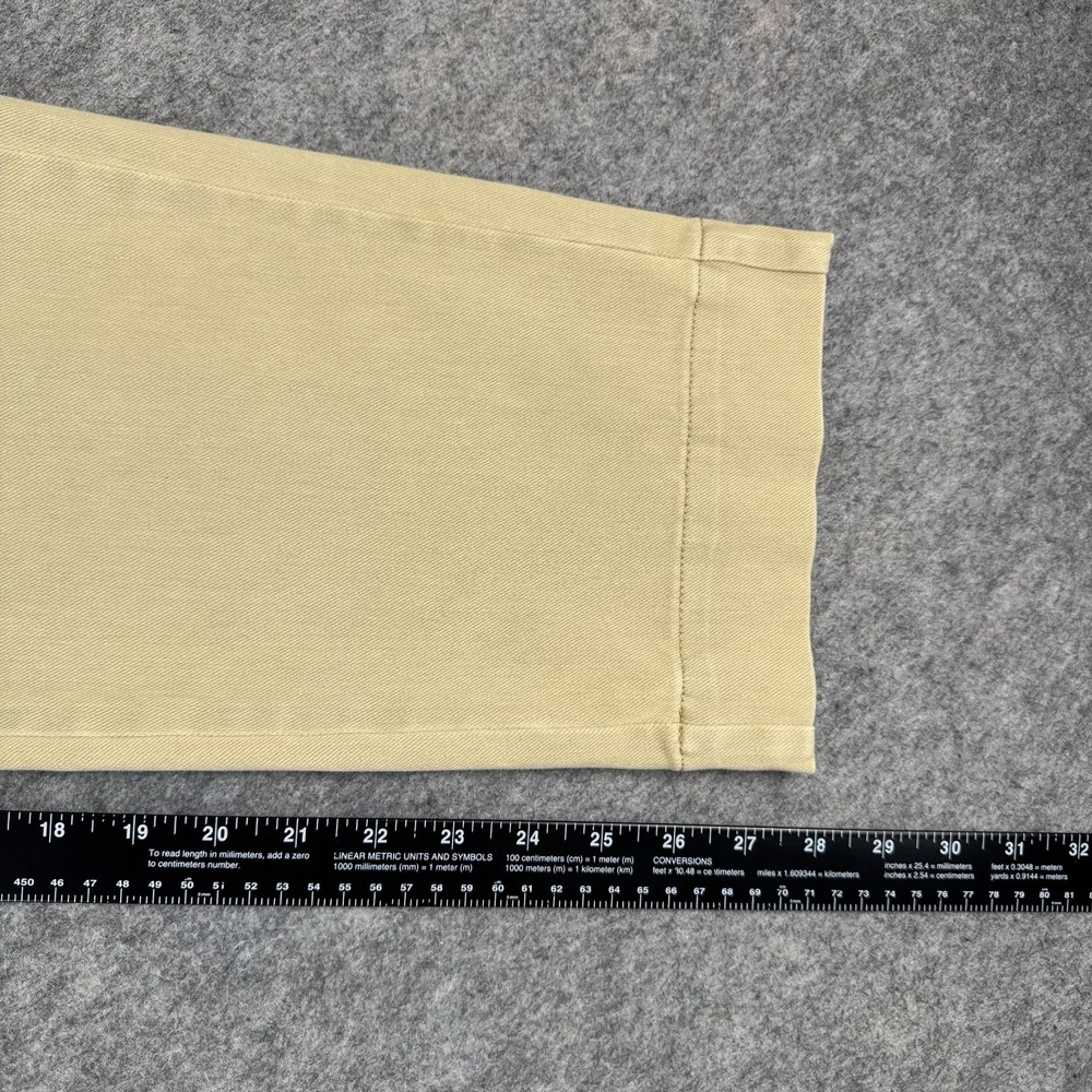 Faherty Coastline Knit Chino Pant 28"‎ Wide Leg High Rise Khaki Womens 0 - Picture 10 of 12